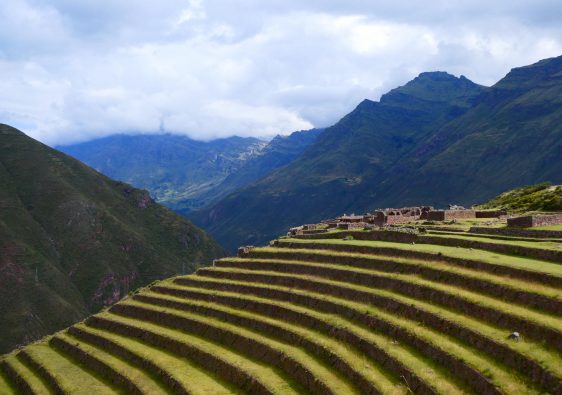 Platforms of Moray, in the Sacred valley of Peru