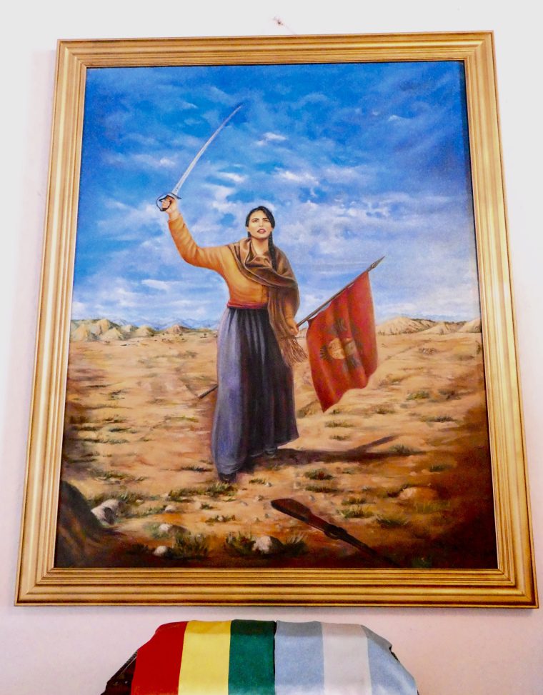 Juana azurduy casa de libertad chuquisaca painting battle