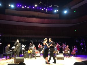 Orquesta Utópica playing a concert in CCK Buenos Aires