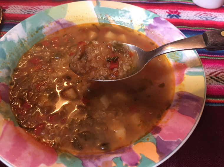 bolivian food quinoa soup