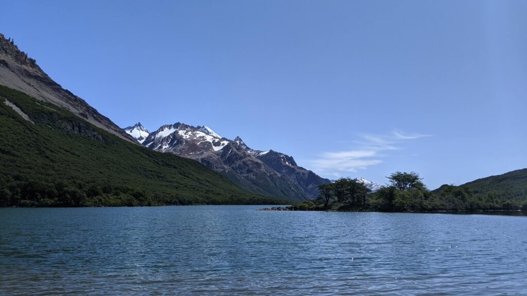 Lake in Corcovado National Park, south of Chile