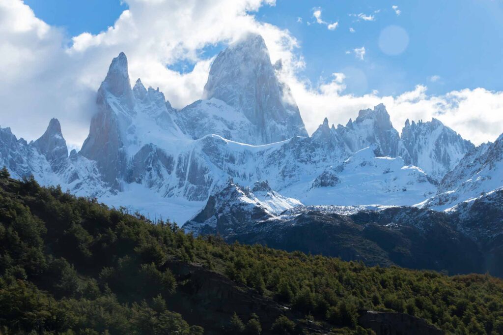 Mount Fitz Roy in Los Glaciares National Park, Argentina