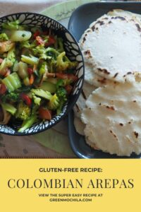 Colombian arepas gluten-free
