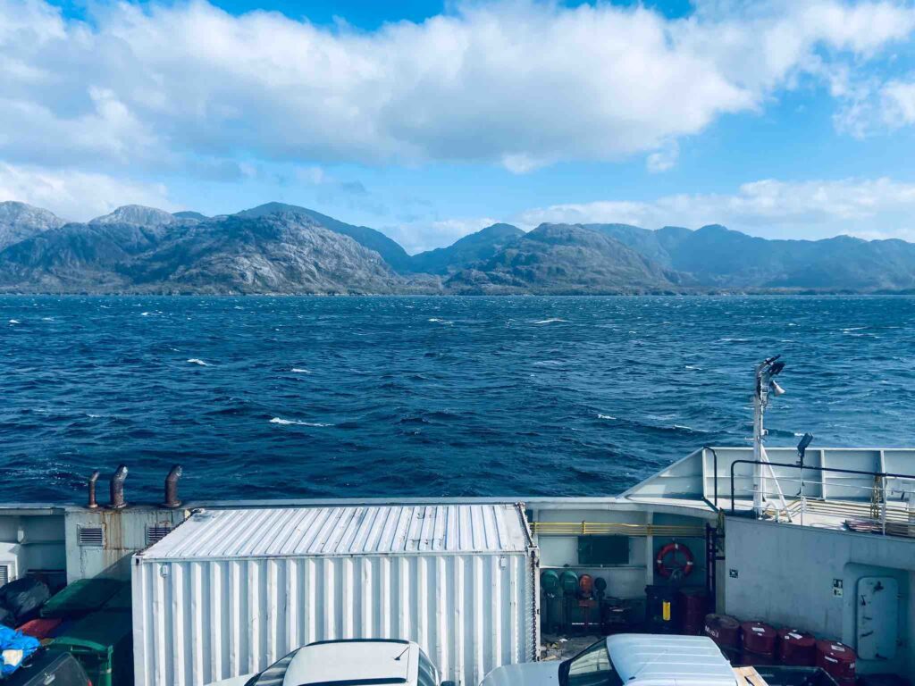 Ferry from Puerto Natales to Caleta Tortel