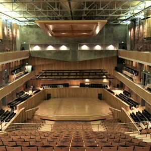 Main auditorium of the Art Factory in Buenos Aires