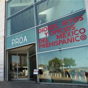 Glass facade of the PROA Foundation, Buenos Aires