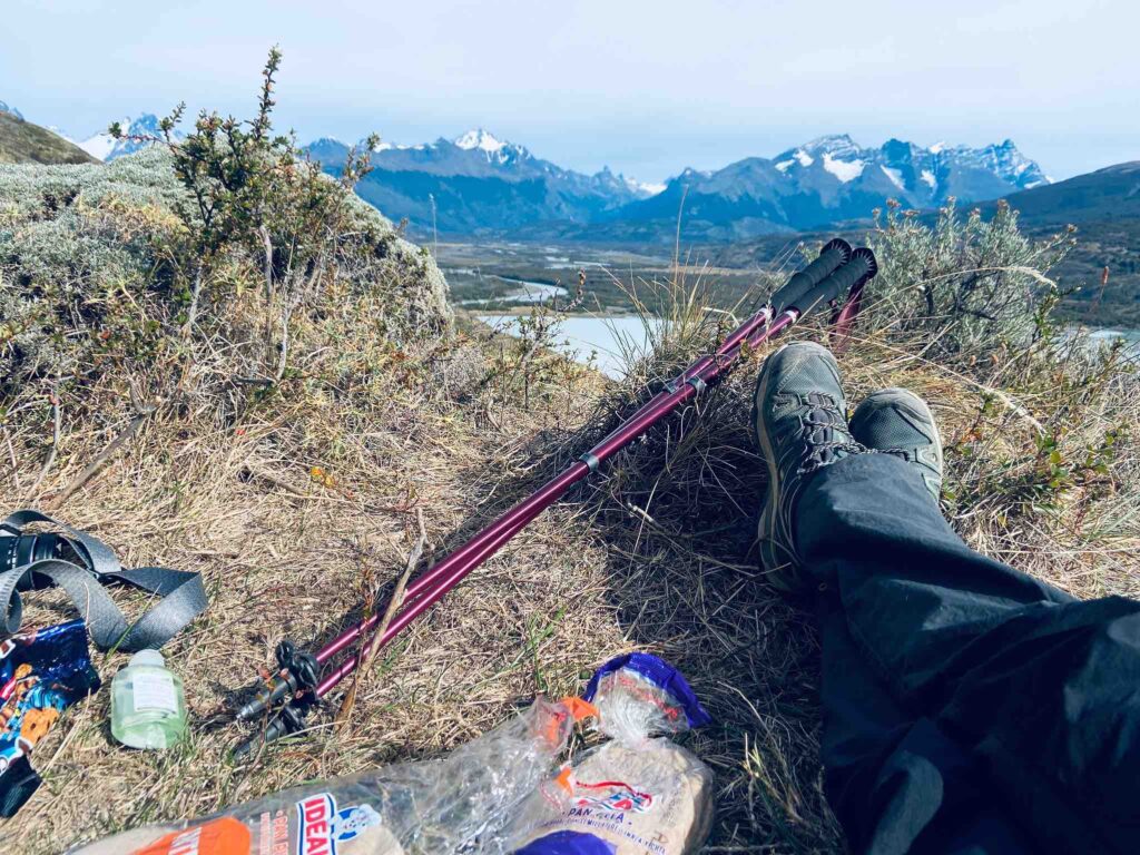 Lunch with a view at Torres del Paine
