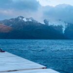 Glacier Chilean Patagonia fjords