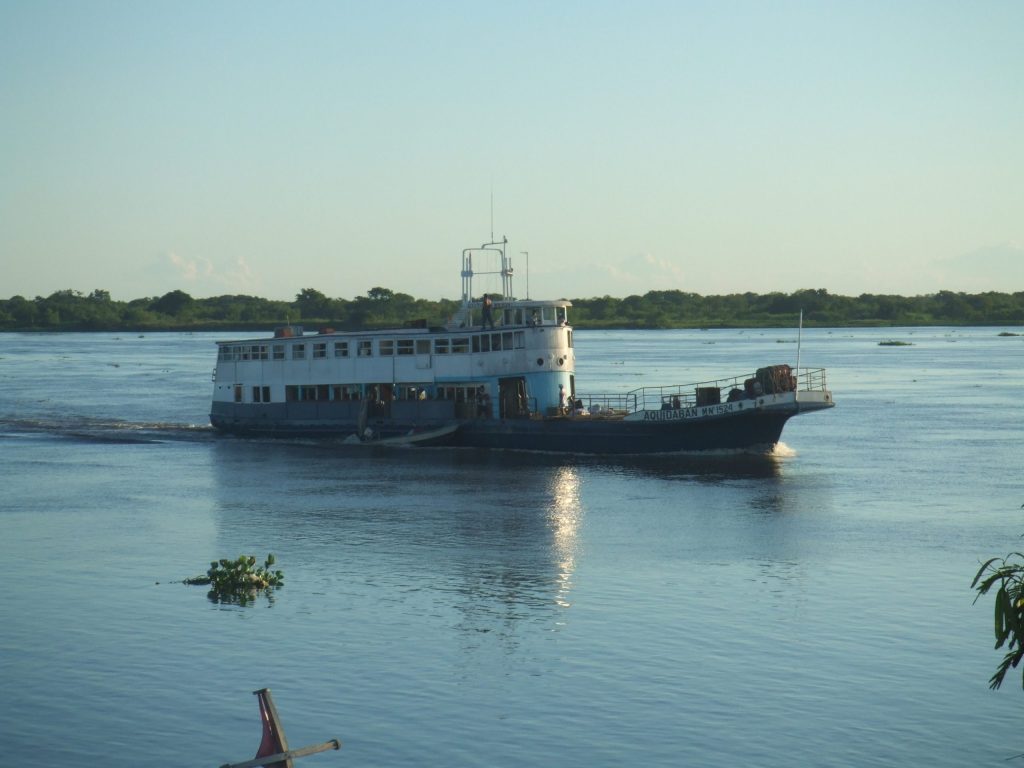 Ferry on Rio Paraguay